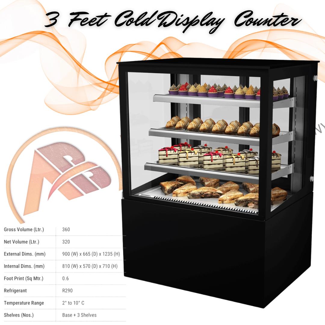 Three Feet Cold Display Counter